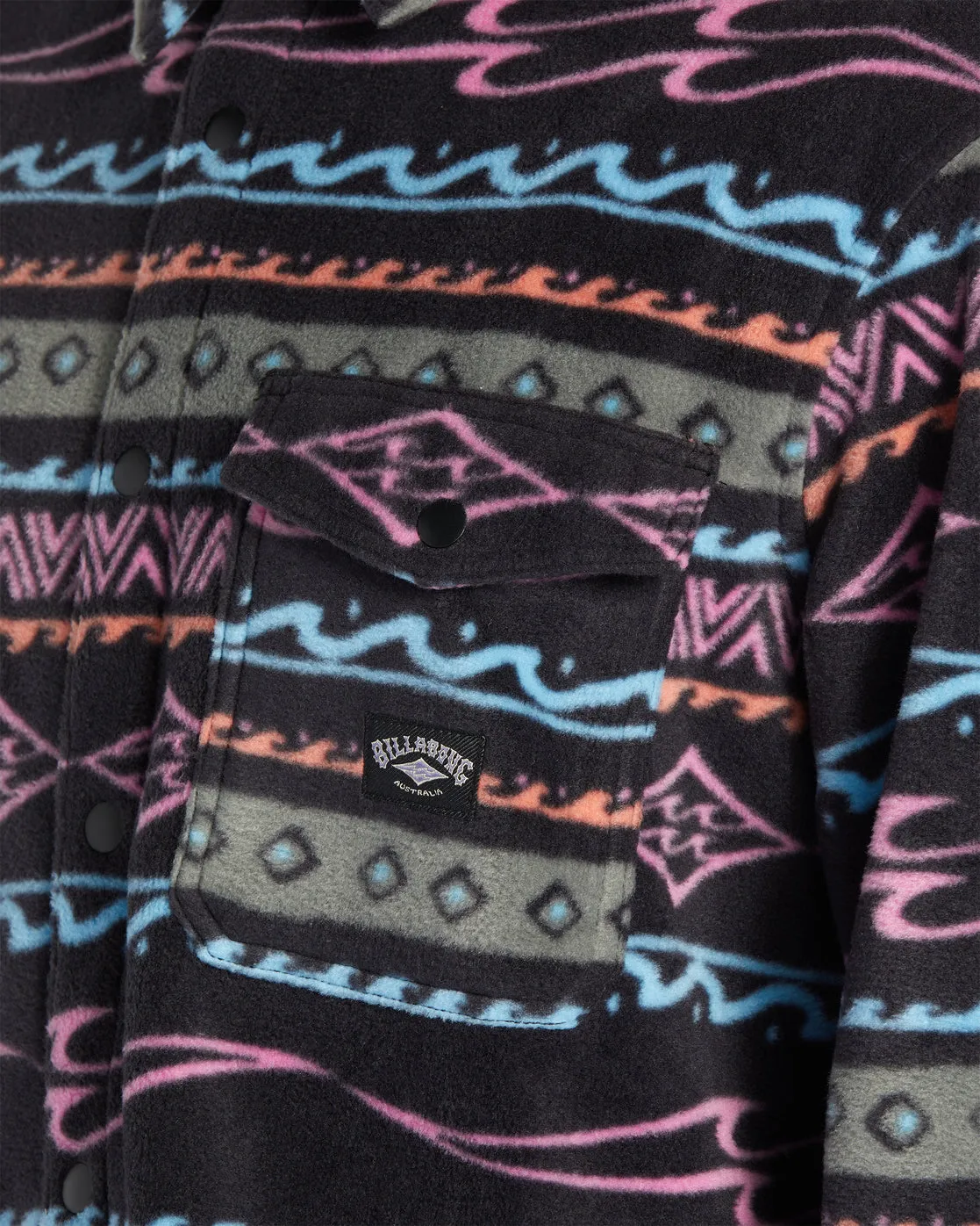 A/Div Furnace Flannel Shirt - Purple Ash