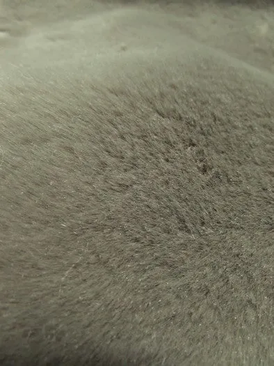 Amber Half Shag Faux Fur Fabric (Beaver)(Knit Backing) / Sold By The Yard