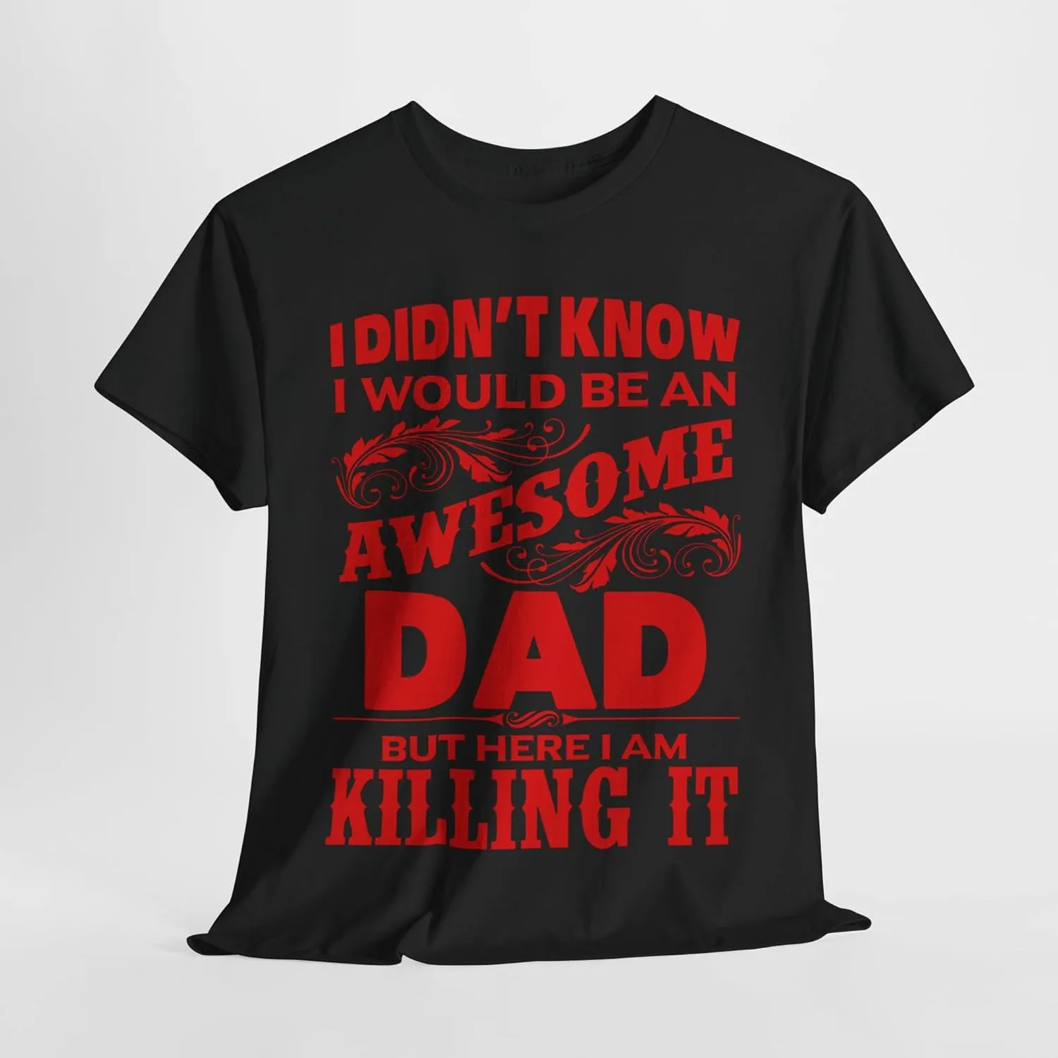 Awesome dad pops Statement Killing it Funny Father's Day Unisex Tee, Dad Shirt, Gift for Him, Best Dad Ever, Daddy T-Shirt