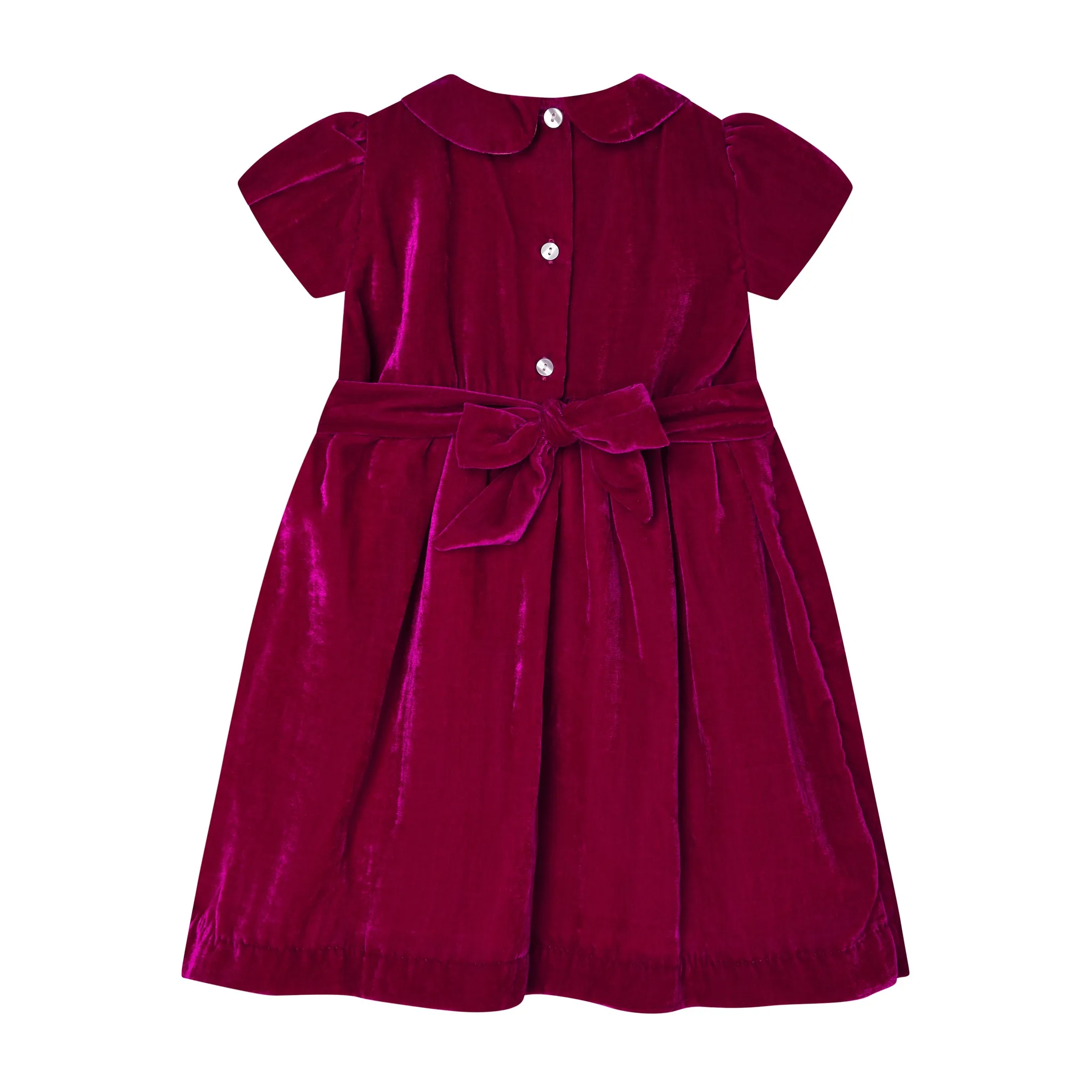 Bellatrix Pink Velvet Dress - Question Everything FW24