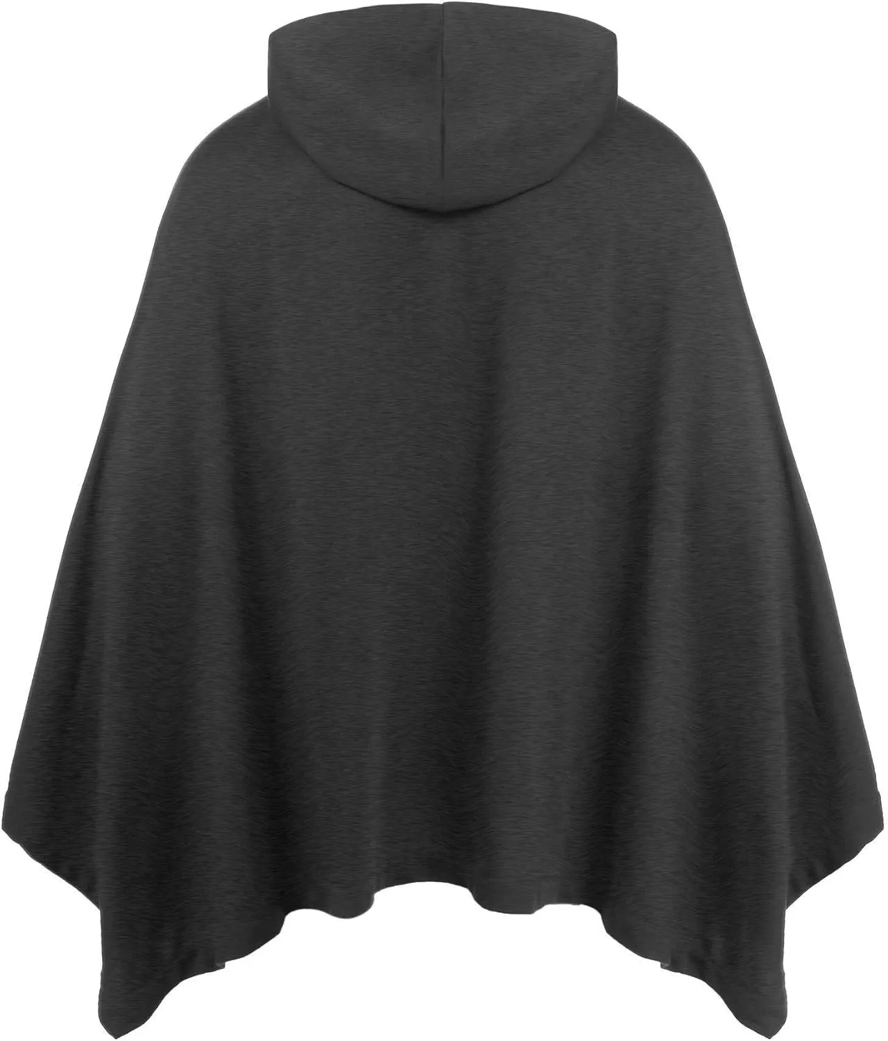 COOFANDY Unisex Casual Hooded Poncho Cape Cloak Fashion Coat Hoodie Pullover with Pocket