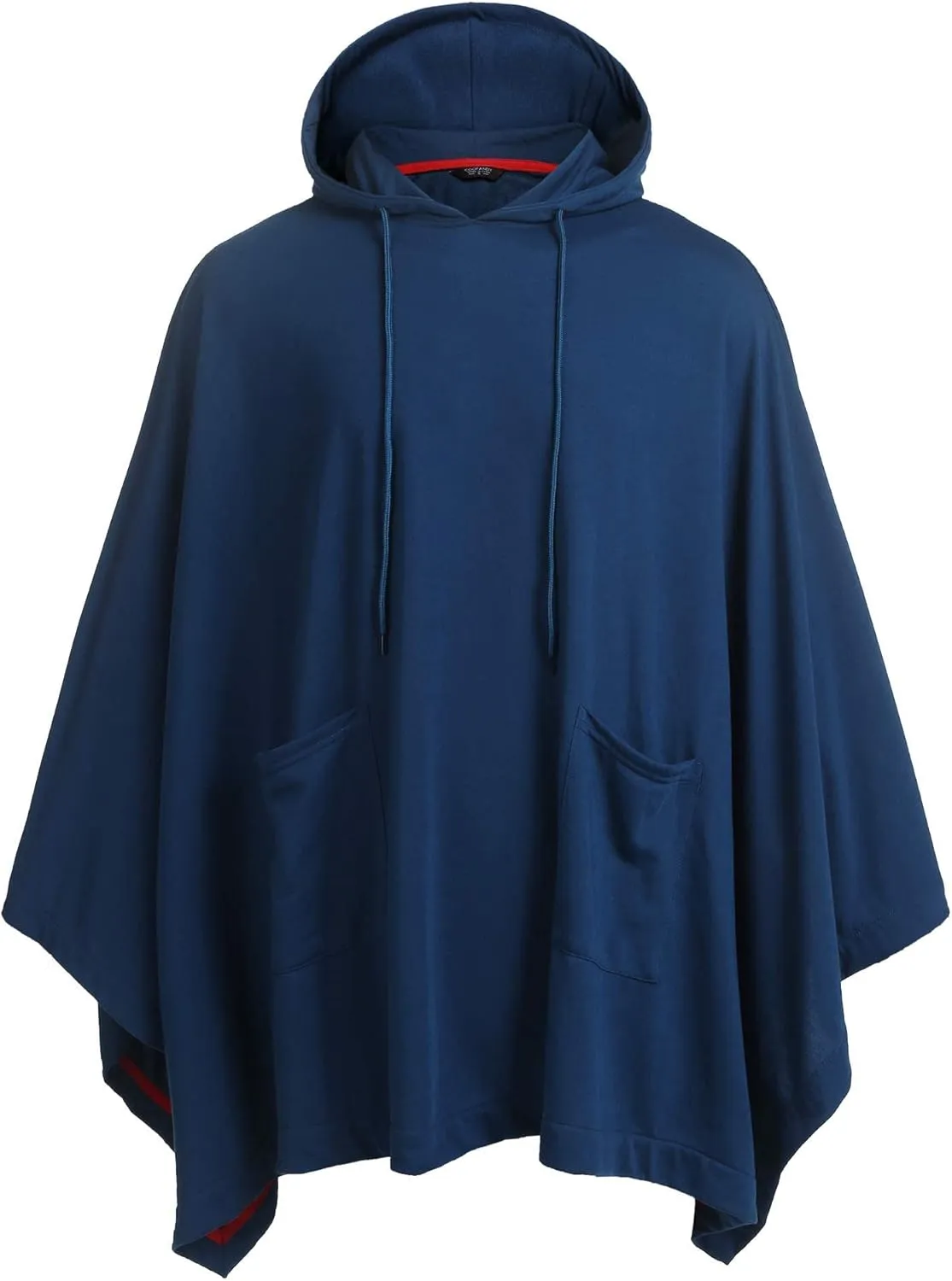 COOFANDY Unisex Casual Hooded Poncho Cape Cloak Fashion Coat Hoodie Pullover with Pocket