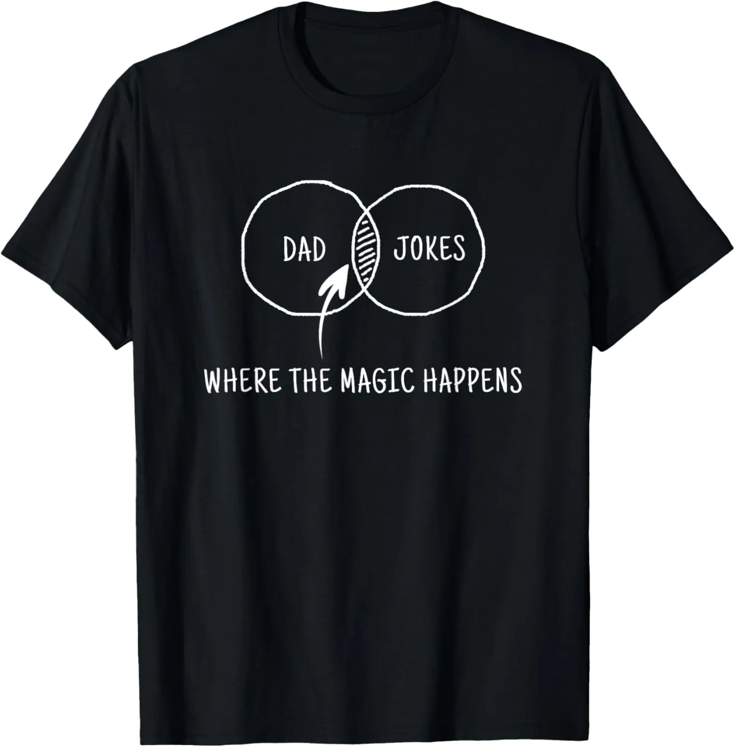 Dad Jokes Where The Magic Happens T-Shirt
