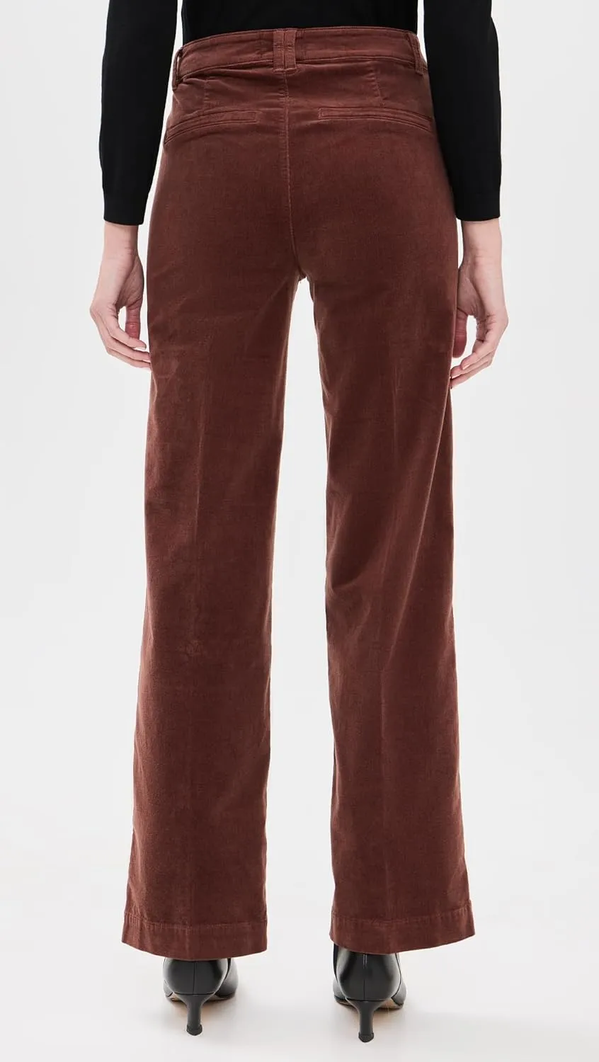 PAIGE Women's Corduroy Sasha 32" Pants with Patch Pocket