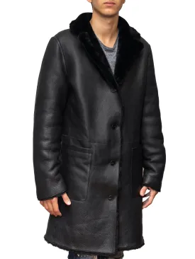 Reversible Slim Shearling Coat