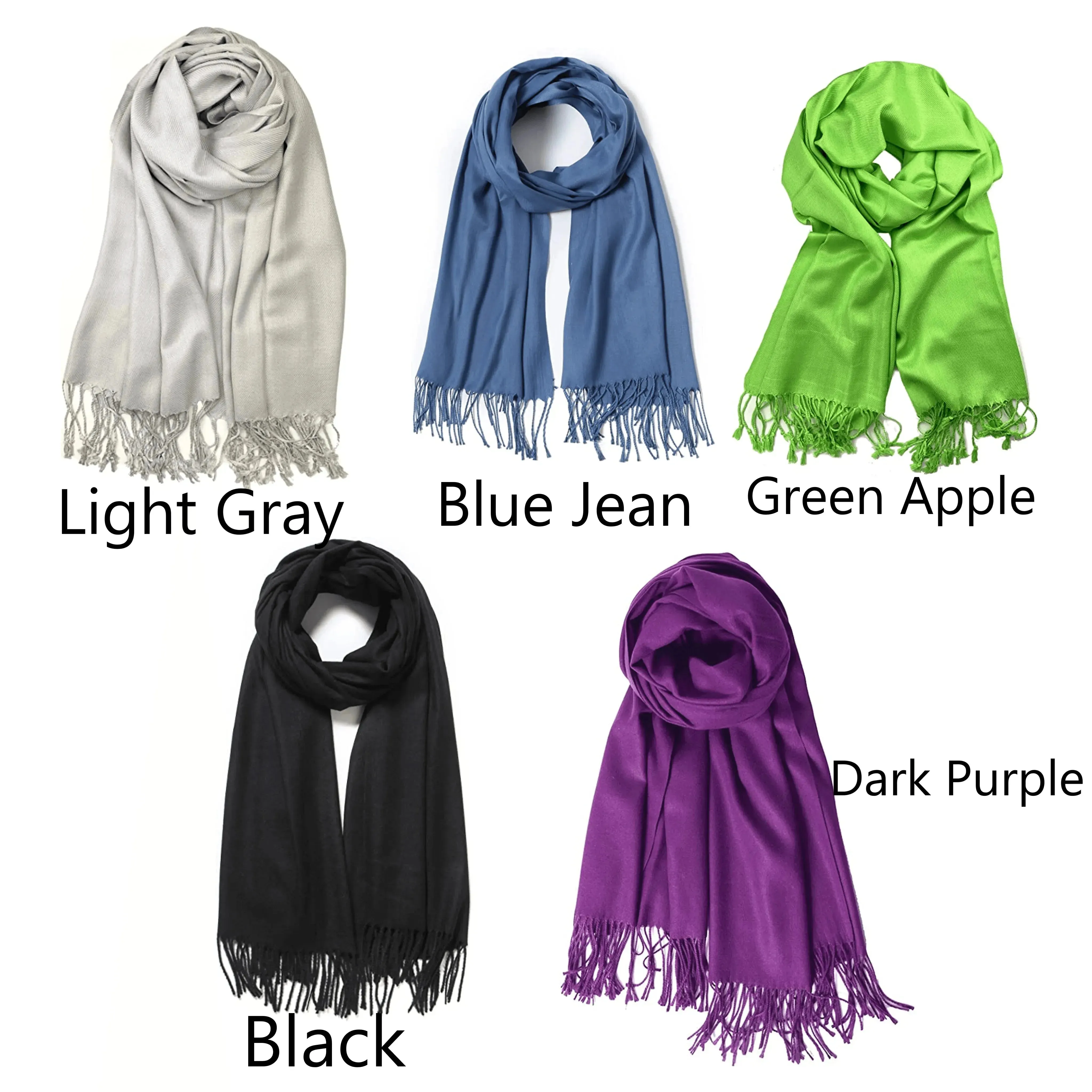 Super Soft Long Cashmere Wool Scarfs