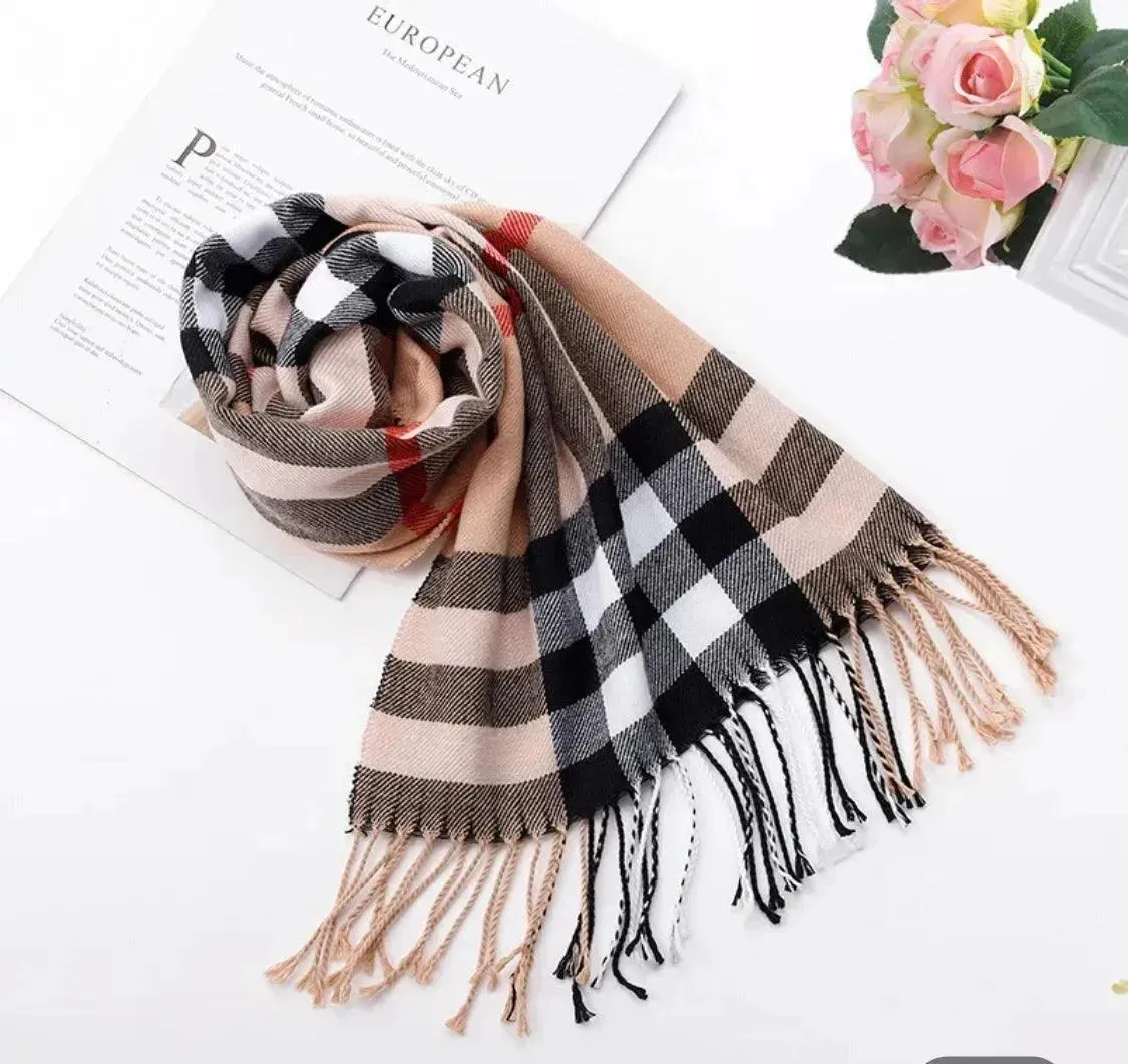 Super Soft Long Cashmere Wool Scarfs