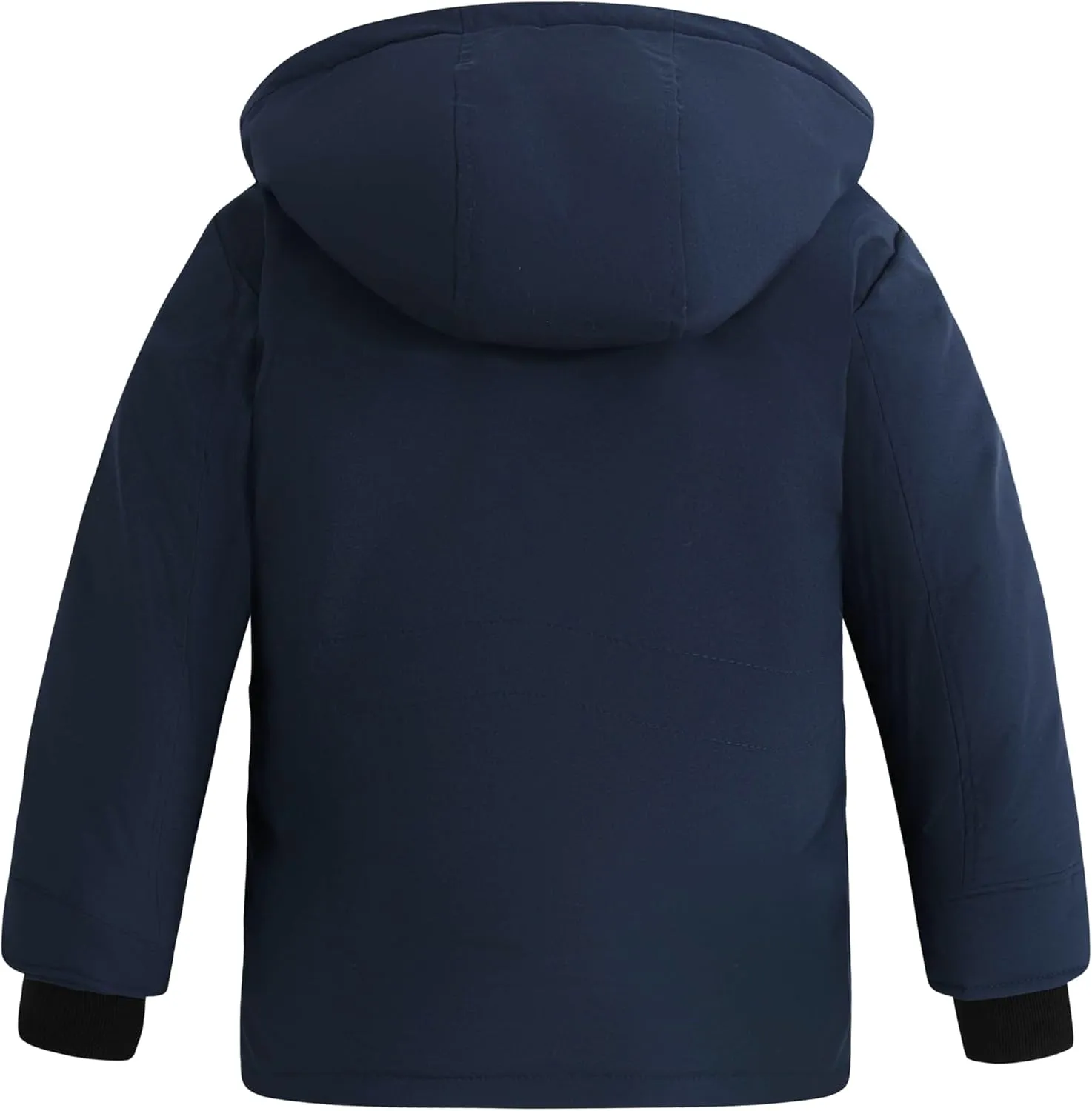 wantdo Boy's Winter Coat Warm Puffer Jacket Waterproof Snow Coat Hooded