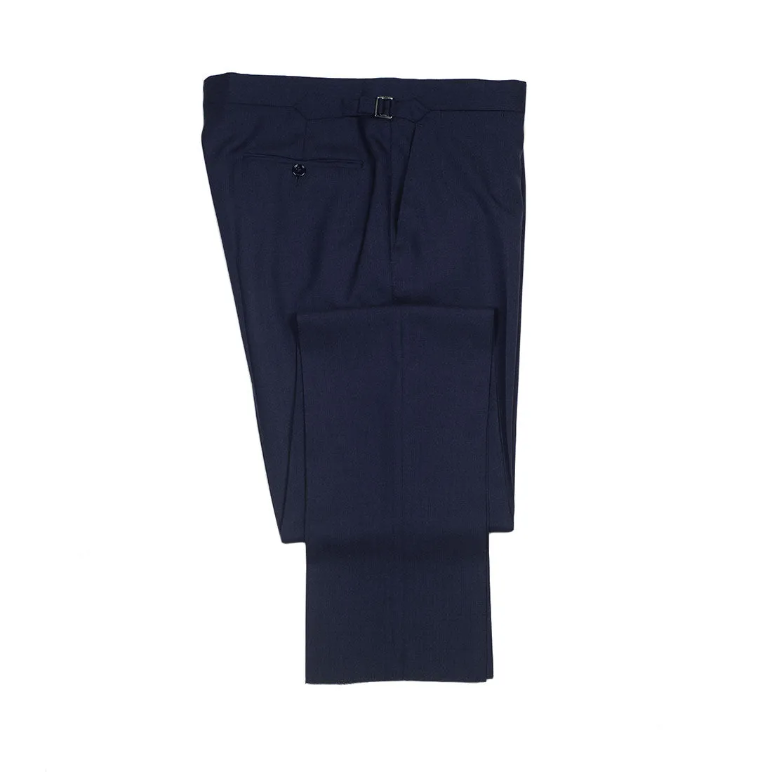 x Sartoria Carrara: Navy lightweight suit in Drapers "Ascot" 2-ply wool 8/9oz