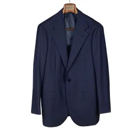 x Sartoria Carrara: Navy lightweight suit in Drapers "Ascot" 2-ply wool 8/9oz